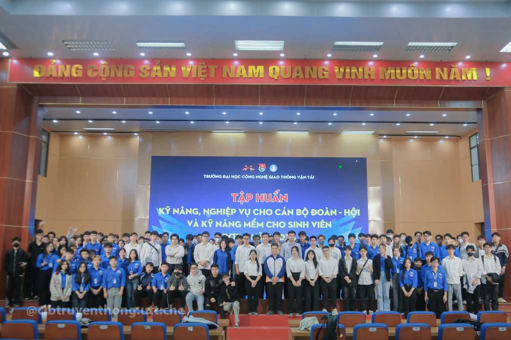 Chương trình tập huấn kỹ năng, nghiệp vụ Đoàn - Hội và kỹ năng mềm cho sinh viên năm 2024