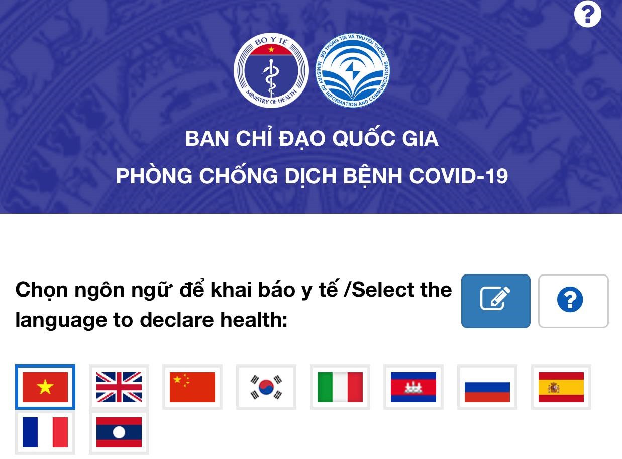 Thông báo thực hiện khai báo y tế toàn dân