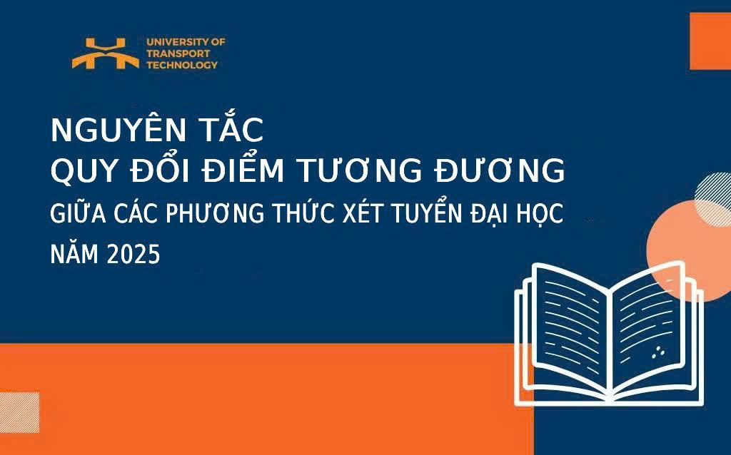 Công bố nguyên tắc quy đổi tương đương điểm trúng tuyển giữa các phương thức xét tuyển đại học năm 2025.