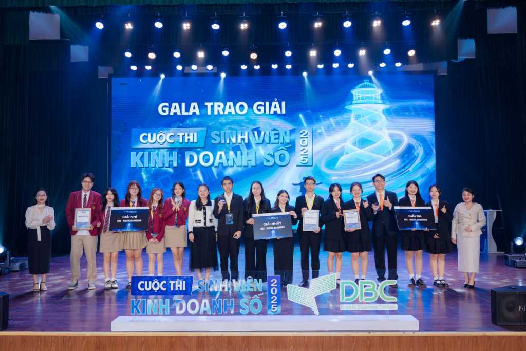 HAIYAN Team – UTT Wins Awards at the 2025 National Digital Business Student Competition