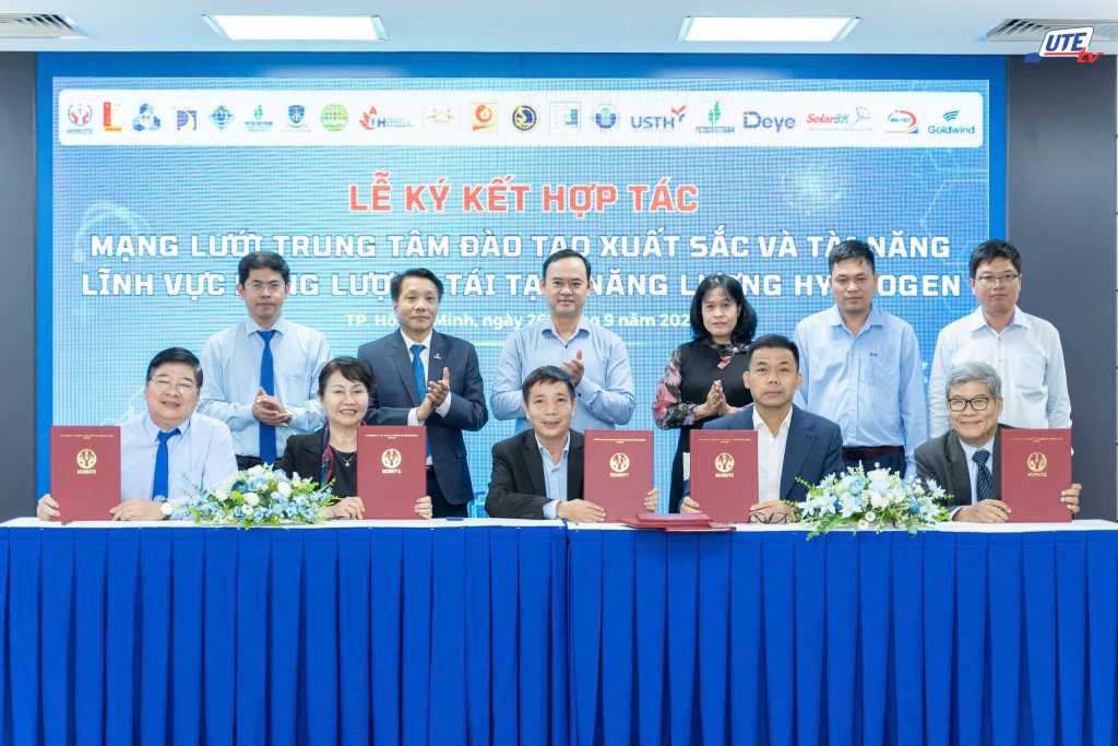 Trường Đại học Công nghệ GTVT trở thành thành viên Mạng lưới Trung tâm đào tạo xuất sắc và tài năng về năng lượng tái tạo, hydrogen