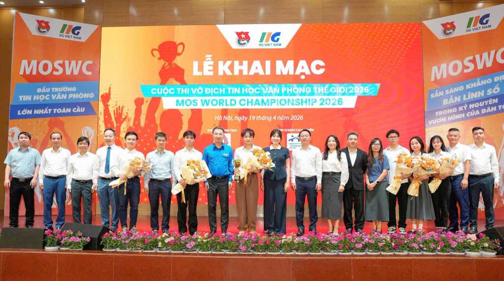 UTT đăng cai Lễ khai mạc và Vòng loại Quốc gia MOS World Championship 2026 khu vực miền Bắc