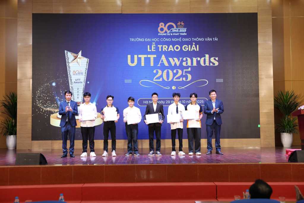 “UTT Awards 2025” - Hành trình tôn vinh trí tuệ và cống hiến