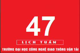 Lịch công tác tuần 47 năm 2018 (từ 19/11/2018 đến 25/11/2018)