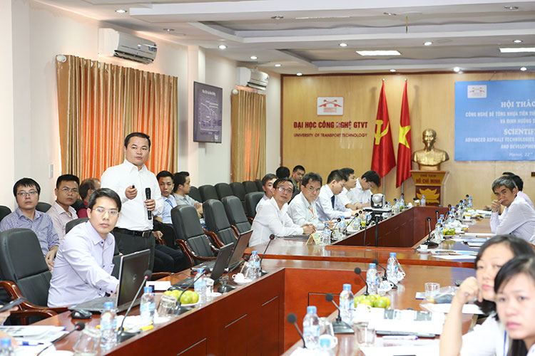 Hội thảo khoa học Công nghệ bê tông nhựa tiên tiến trong xây dựng, bảo trì đường bộ và định hướng sử dụng tại Việt Nam