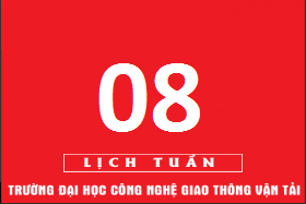 Lịch công tác tuần 08 năm 2018 (từ 19/02/2018 đến 25/02/2018)