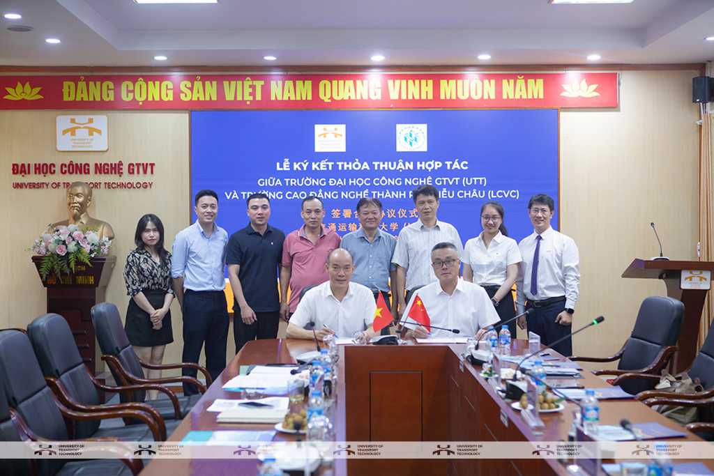 Trường Đại học Công nghệ GTVT và Trường Cao đẳng nghề thành phố Liễu Châu đẩy mạnh hợp tác đào tạo ngành công nghệ ô tô
