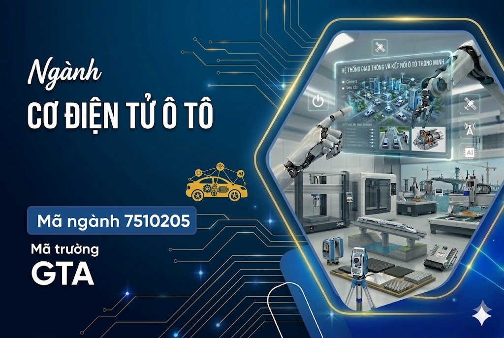 Chương trình đào tạo chuyên ngành Cơ điện tử ô tô