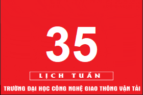 Lịch công tác tuần 35 năm 2018 (từ 27/8/2018 đến 02/9/2018)