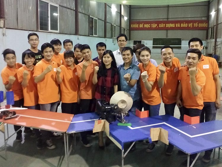 Robocon Vietnam 2016's qualifying round opened in the North