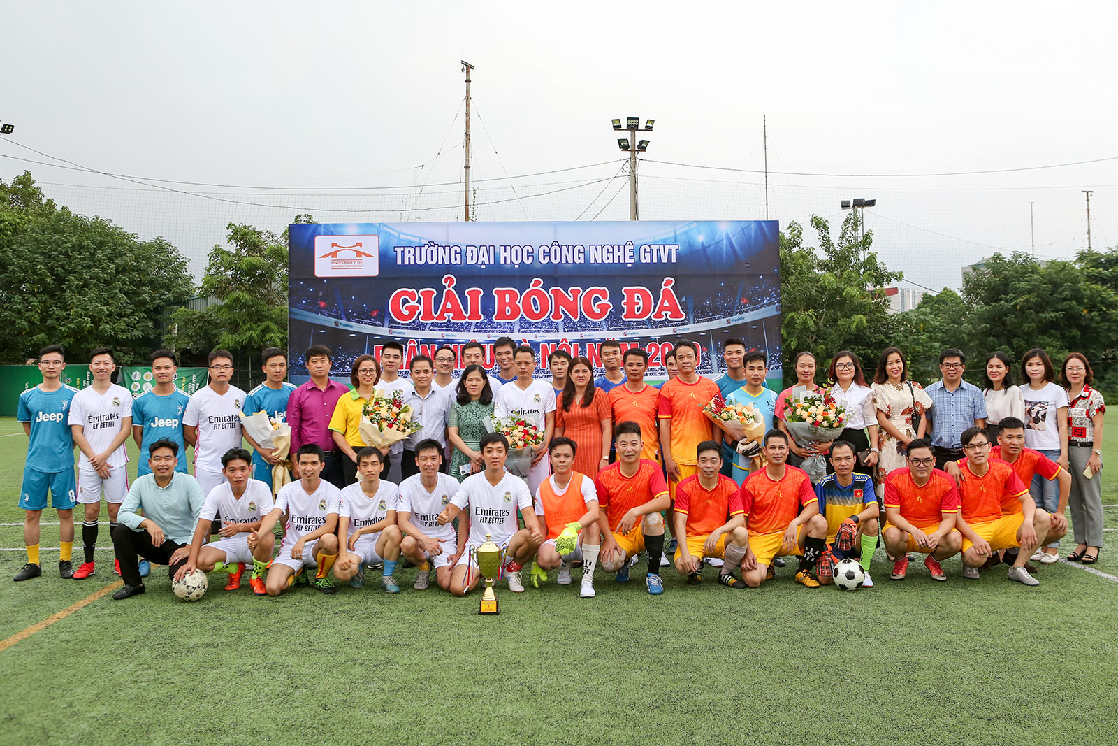 Khai mạc giải bóng đá nam phân hiệu Hà Nội năm 2020