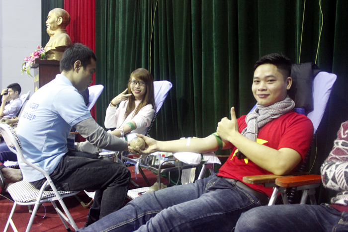 Ngày hội hiến máu  tình nguyện năm 2015