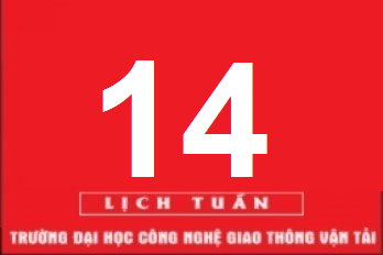 Lịch công tác tuần 14 năm 2021 (từ 29/3/2021 đến 04/4/2021)
