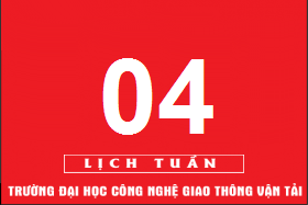 Lịch công tác tuần 04 năm 2019 (từ 21/01/2019 đến 27/01/2019)