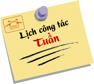 Lịch công tác tuần 01 năm 2016 (từ 04/01/2016 đến 10/01/2016)