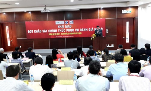 Thông báo Chuẩn bị cho công tác đánh giá ngoài chất lượng Trường