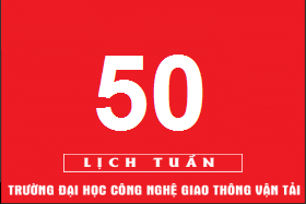 Lịch công tác tuần 50 năm 2018 (từ 10/12/2018 đến 16/12/2018)