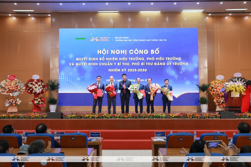 Conference Announcing Decisions on Appointment of the Rector, Vice Rectors, and Approval of the Secretary and Deputy Secretary of the Party Committee for the 2025–2030 Term