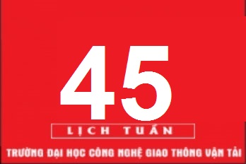 Lịch công tác tuần 45 năm 2021 (từ 01/11/2021 đến 07/11/2021)
