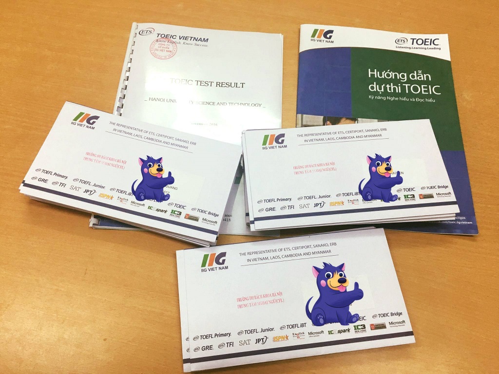 Thông báo Tổ chức thi TOEIC của IIG tại Trường ĐH Công nghệ Giao thông vận tải