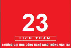 Lịch công tác tuần 23 năm 2018 (từ 04/6/2018 đến 10/6/2018)