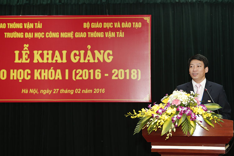 Khai giảng lớp cao học Khóa I (2016 - 2018)