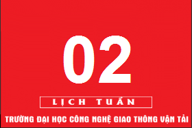 Lịch công tác tuần 02 năm 2019 (từ 07/01/2019 đến 13/01/2019)