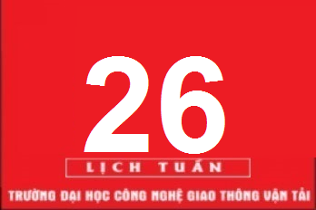 Lịch công tác tuần 26 năm 2020 (từ 22/6/2020 đến 28/6/2020)