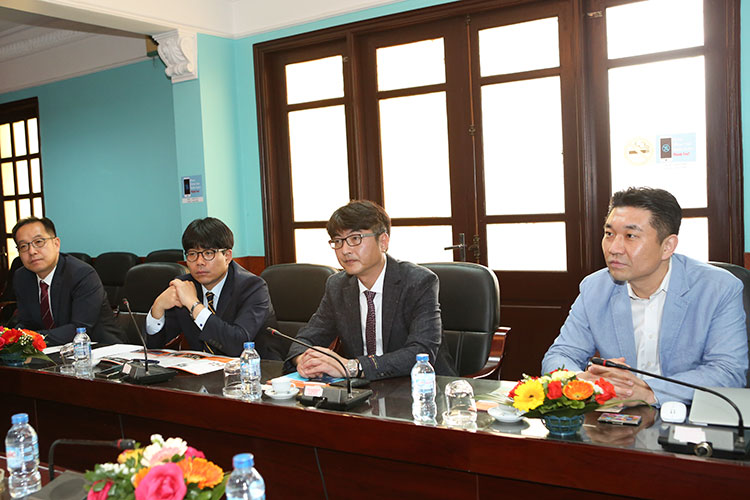 Tiếp và làm việc với đoàn chuyên gia Viện Kỹ thuật và Công nghệ Xây dựng Hàn Quốc (KICT)