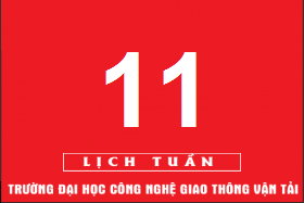 Lịch công tác tuần 11 năm 2018 (từ 12/3/2018 đến 18/03/2018)