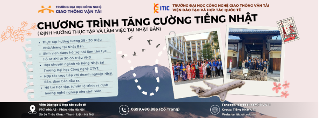 Chương trình tăng cường tiếng Nhật, định hướng làm việc tại Nhật Bản