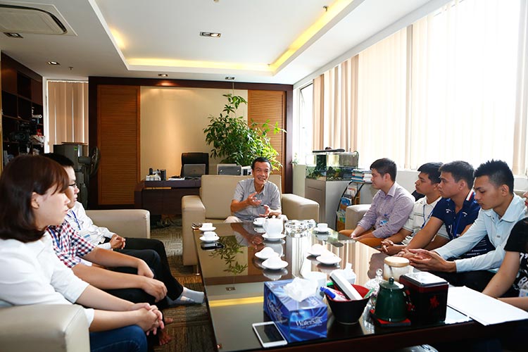 Sinh viên năm 3 Khoa CNTT tham ra thực tập tại các Tập đoàn, Doanh nghiệp, Công ty lớn trên địa bàn Hà Nội