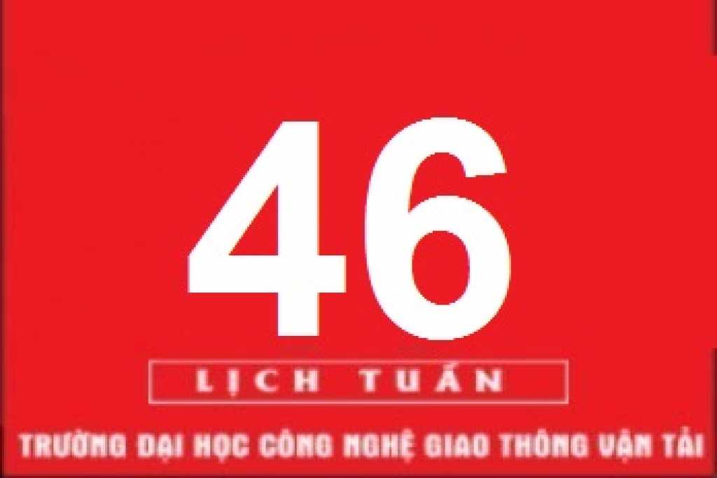 Lịch công tác tuần 46 năm 2022 (từ 14/11/2022 đến 20/11/2022)