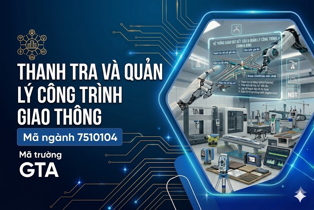 Chương trình đào tạo chuyên ngành Thanh tra và Quản lý công trình giao thông