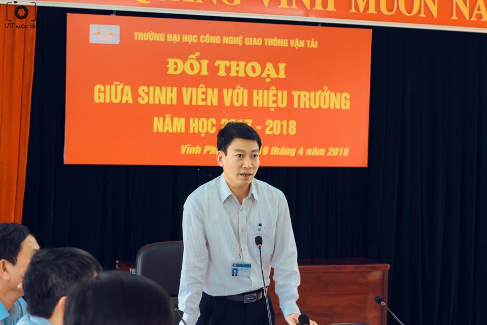 Biên bản Hội nghị đối thoại giữa Sinh viên với Hiệu trưởng, năm học 2017 - 2018