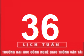 Lịch công tác tuần 36 năm 2020 (từ 31/8/2020 đến 06/9/2020)