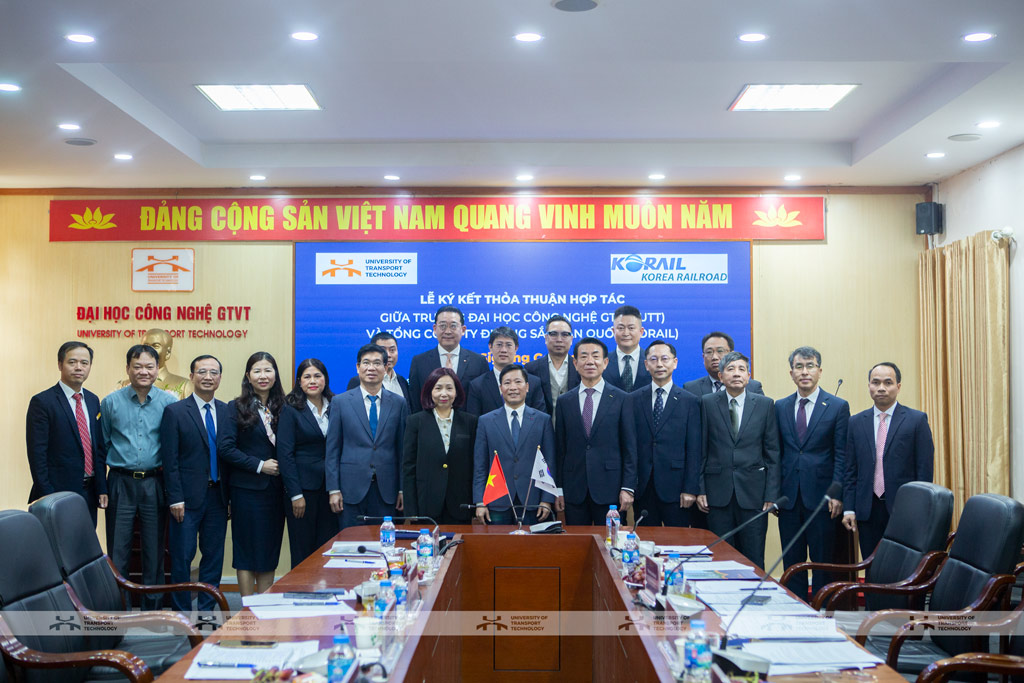 UTT partners with KORAIL to promote training, research, and transfer of modern railway technology