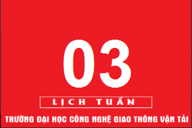 Lịch công tác tuần 03 năm 2019 (từ 14/01/2019 đến 20/01/2019)