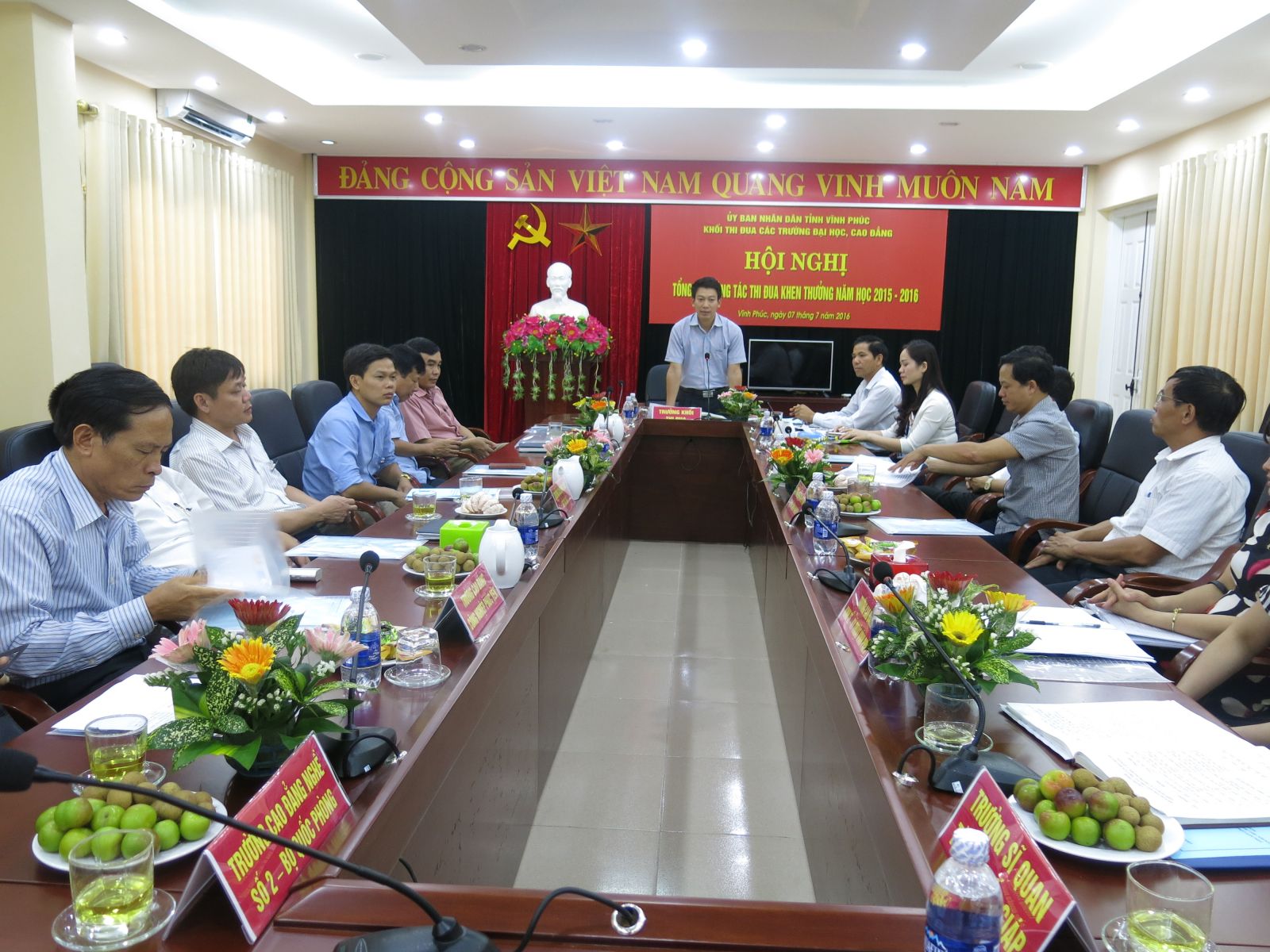 Thông báo Kết quả bình xét Thi đua - Khen thưởng năm học 2017 - 2018