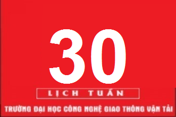 Lịch công tác tuần 30 năm 2021 (từ 19/7/2021 đến 25/7/2021)