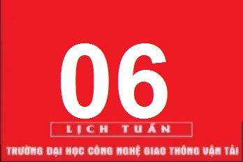 Lịch công tác tuần 06 năm 2020 (từ 03/02/2020 đến 09/02/2020)
