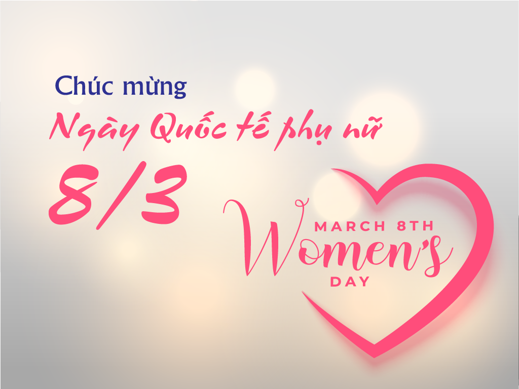 Hiệu trưởng chúc mừng nhân ngày Quốc tế phụ nữ 8/3