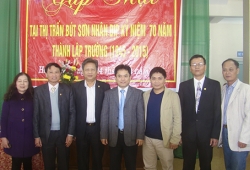 Giao lưu gặp mặt các đại biểu và hội cựu sinh viên tỉnh Thanh Hóa đã học tập tại trường Đại học Công nghệ GTVT