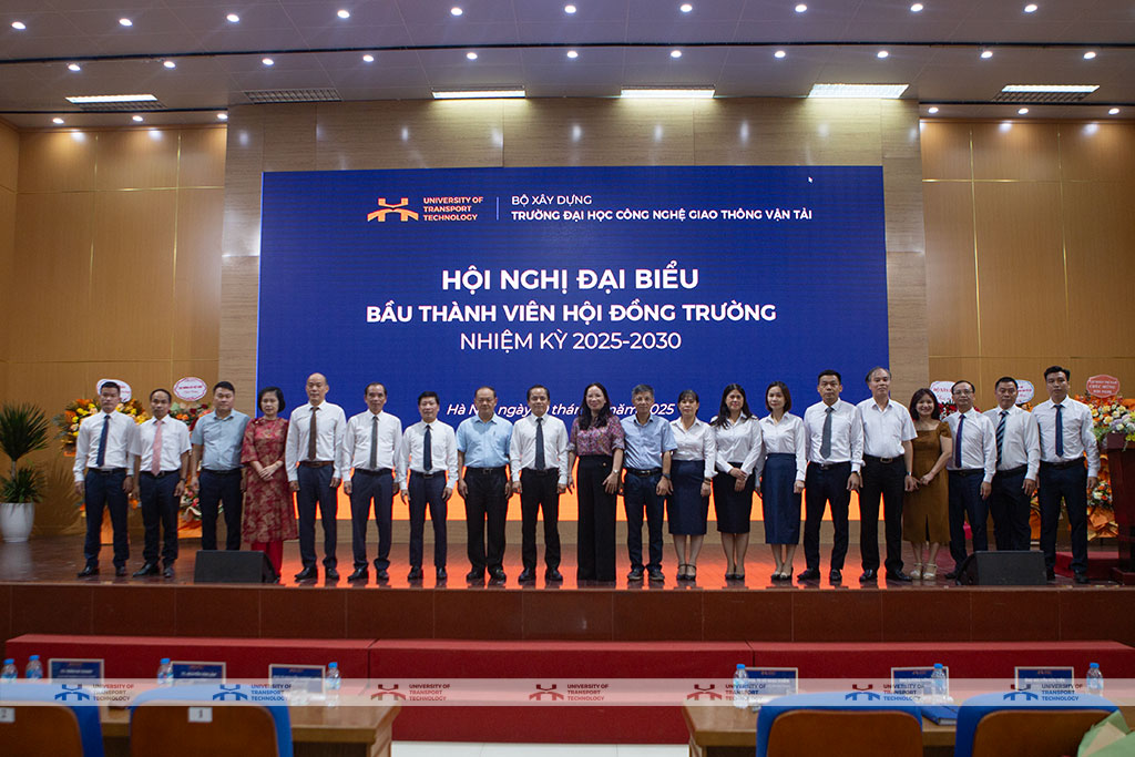 Hội đồng trường Trường Đại học Công nghệ GTVT nhiệm kỳ 2025 - 2030
