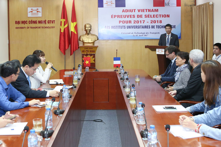 Trường Đại học Công nghệ GTVT tuyển sinh du học Pháp năm 2017 cho ADIUT