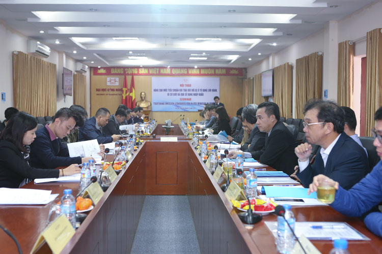 Hội thảo về “Nâng cao mức tiêu chuẩn khí thải đối với xe ô tô đang lưu hành, xe cơ giới đã qua sử dụng nhập khẩu”