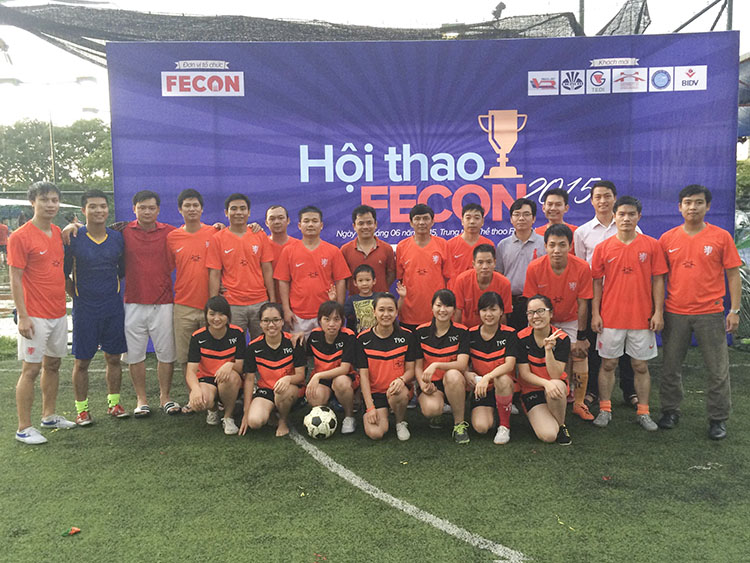 Đoàn thể thao UTT đạt thành tích cao tại hội thao FECON Open Cup 2015
