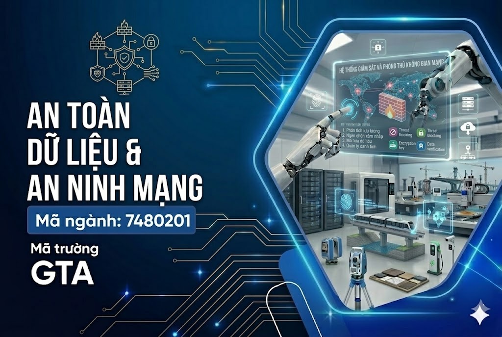 Chương trình đào tạo chuyên ngành An toàn dữ liệu và an ninh mạng
