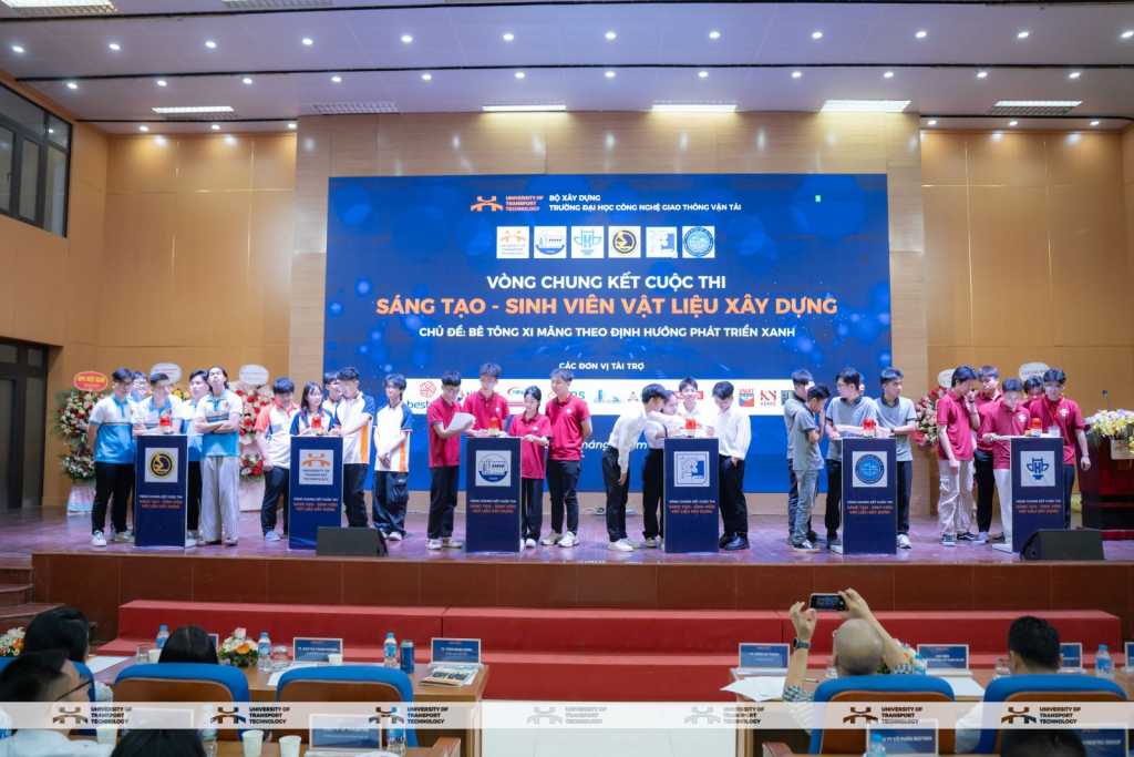 Exciting Finale of the “Creativity – Construction Materials Students 2025” Competition towards Green Development