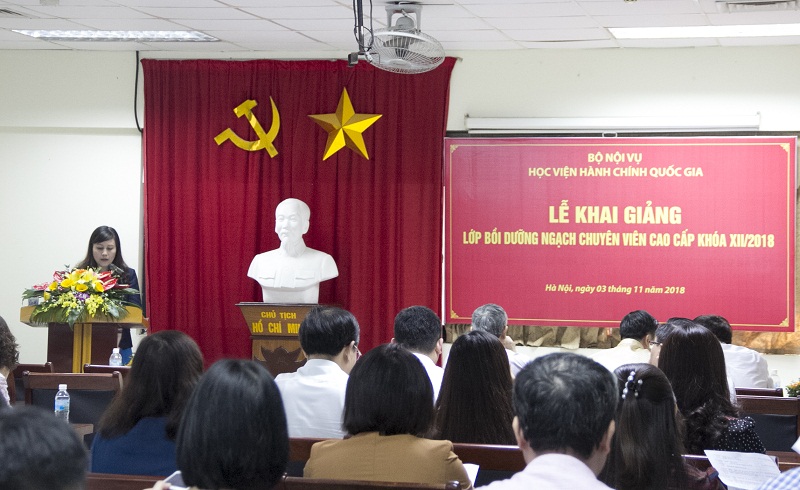 Thông báo tham gia các khóa bồi dưỡng ngạch chuyên viên cao cấp và các khóa bồi dưỡng lãnh đạo quản lý cấp vụ và tương đương